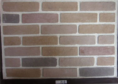 Ampia impiallacciatura della pietra del Faux, materiale esteriore del cemento dei pannelli di muro di mattoni del Faux
