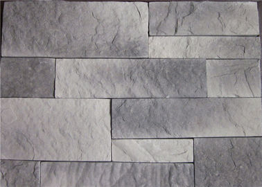 Colla artificiale delle mattonelle colorata oggetto d'antiquariato della parete di pietra del Faux materiale