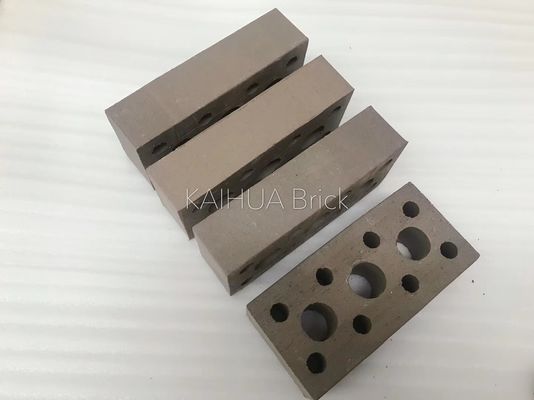 Tipo dimensione espulso 240x115x53mm Clay Hollow Bricks For Construction